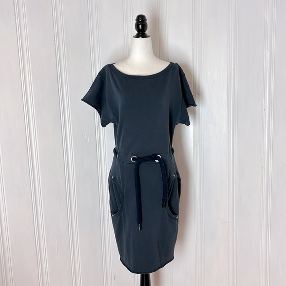 Navy blue DIESEL nautical dress - Picture 1 of 10